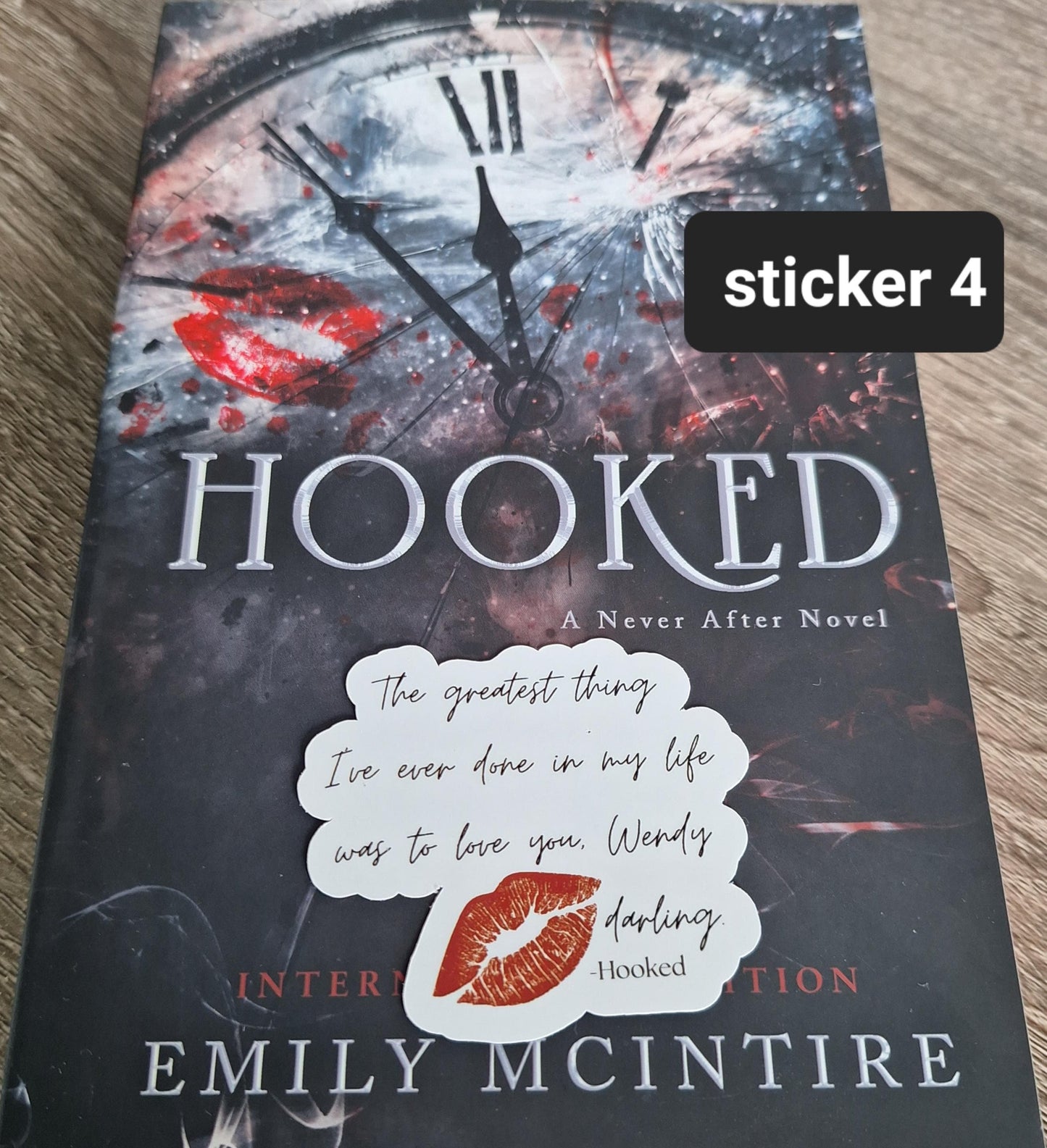 Never After Series - Hooked Stickers