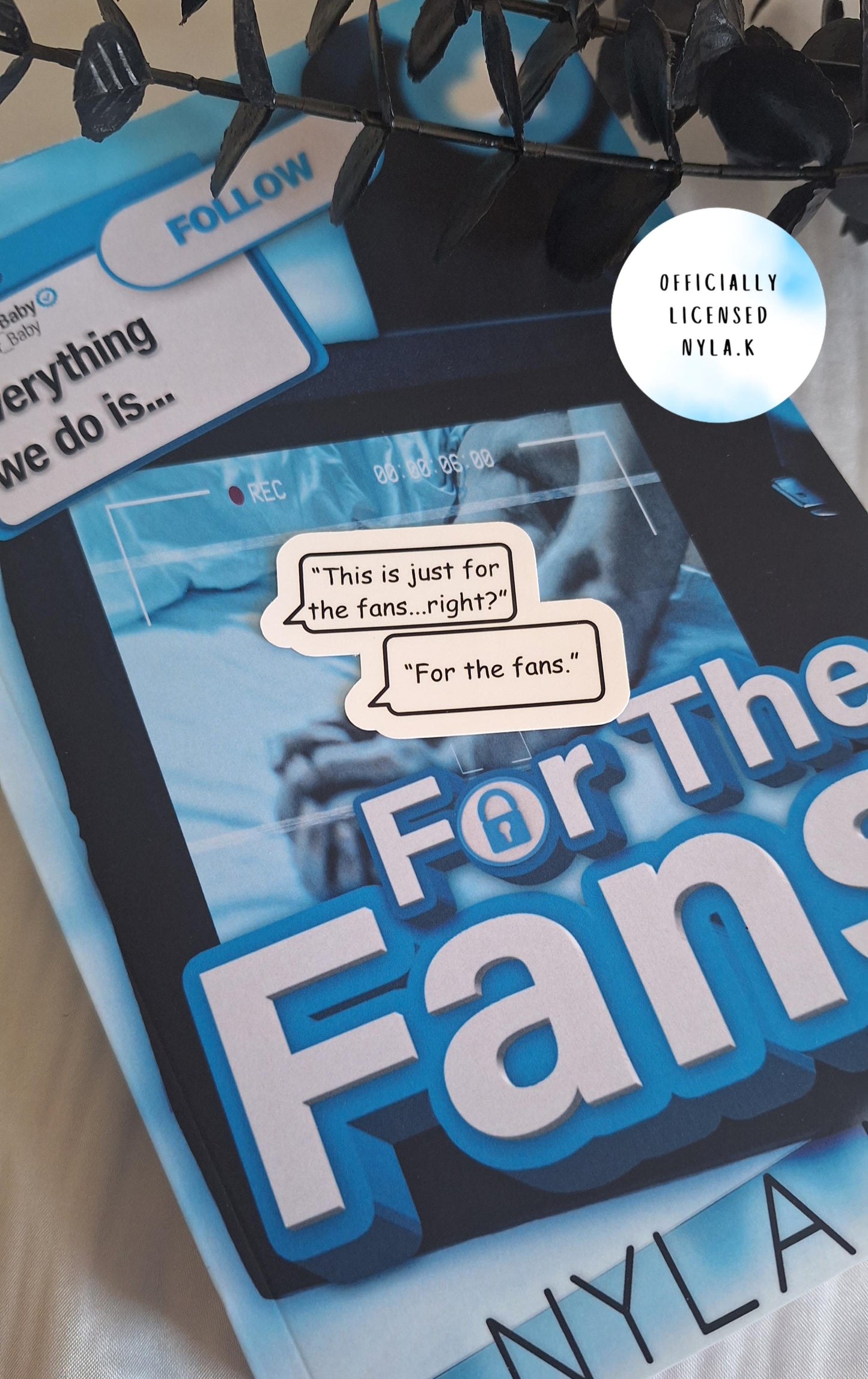For The Fans Sticker