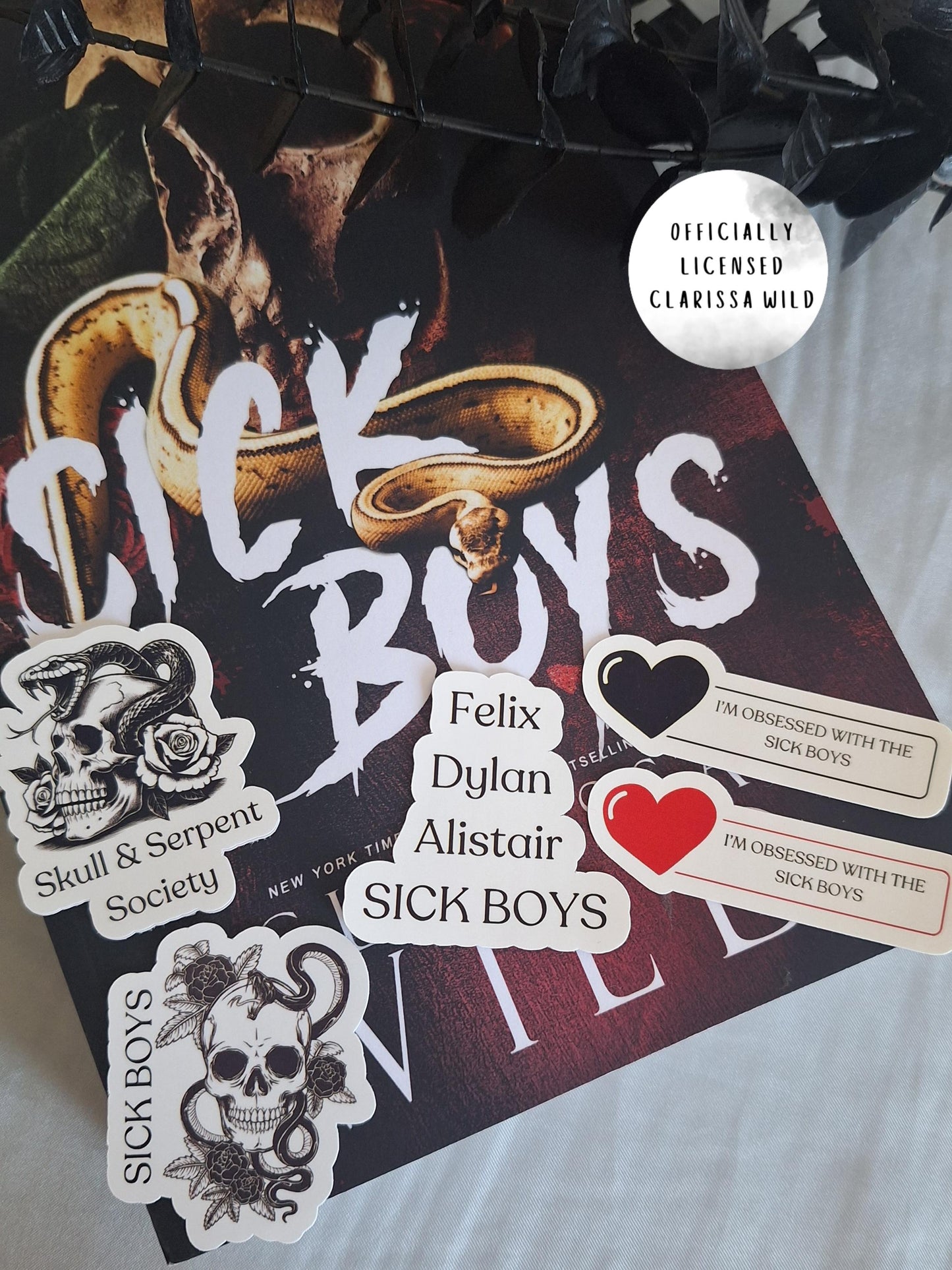 Sick Boys Stickers
