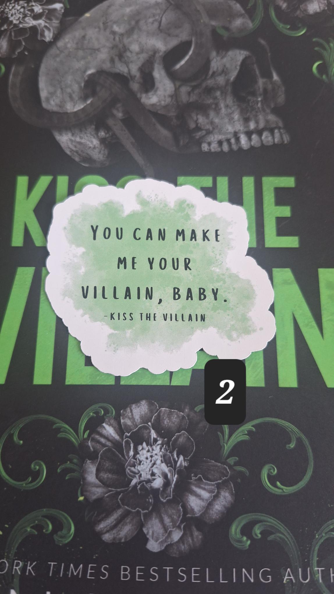 Kiss The Villain Stickers