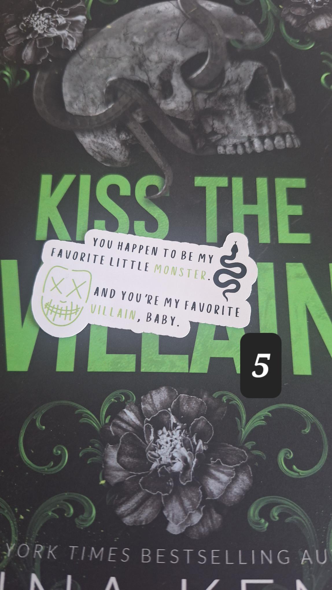 Kiss The Villain Stickers