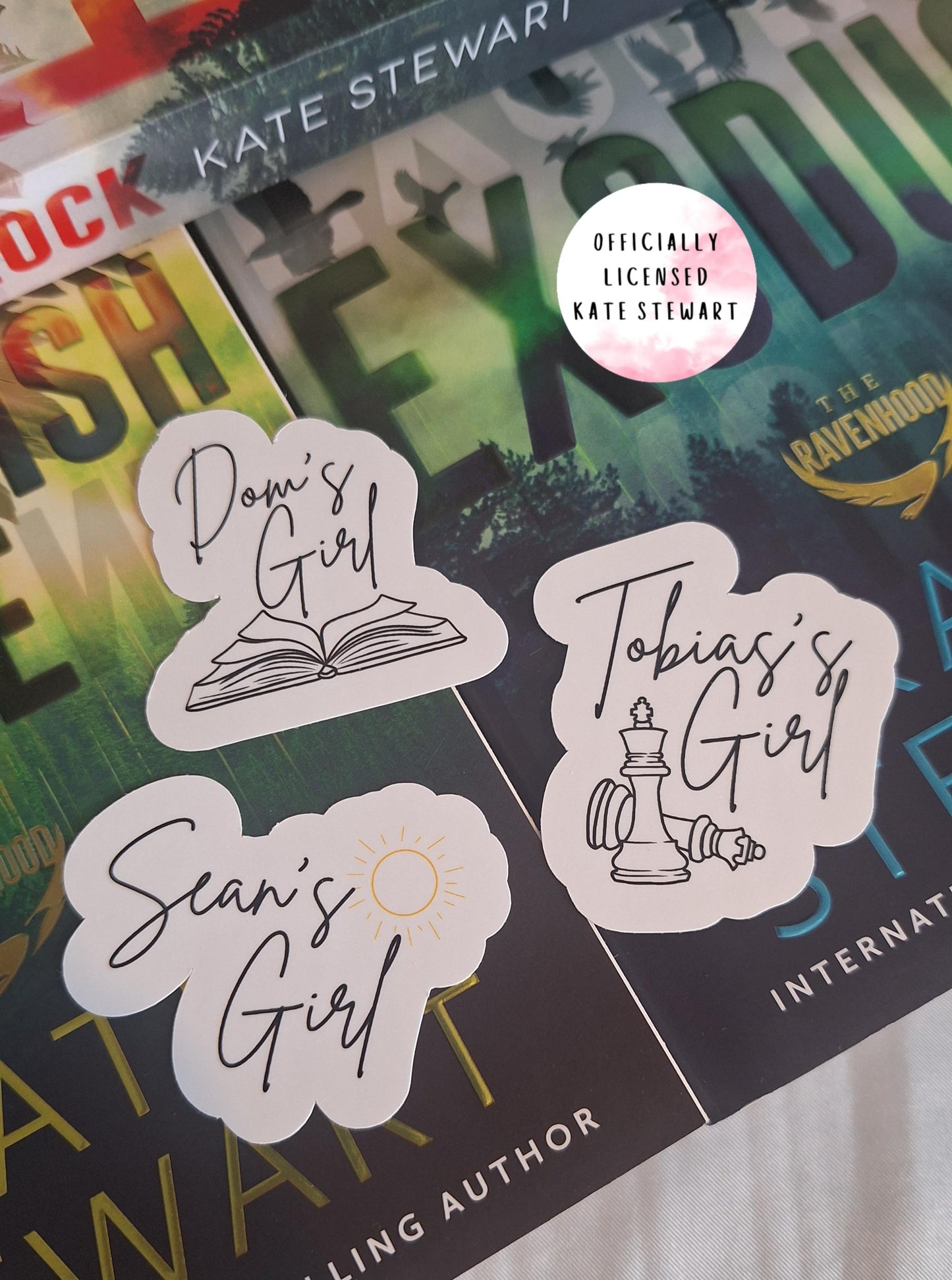 Sean's Girl, Dom's Girl, Tobias's Girl Sticker