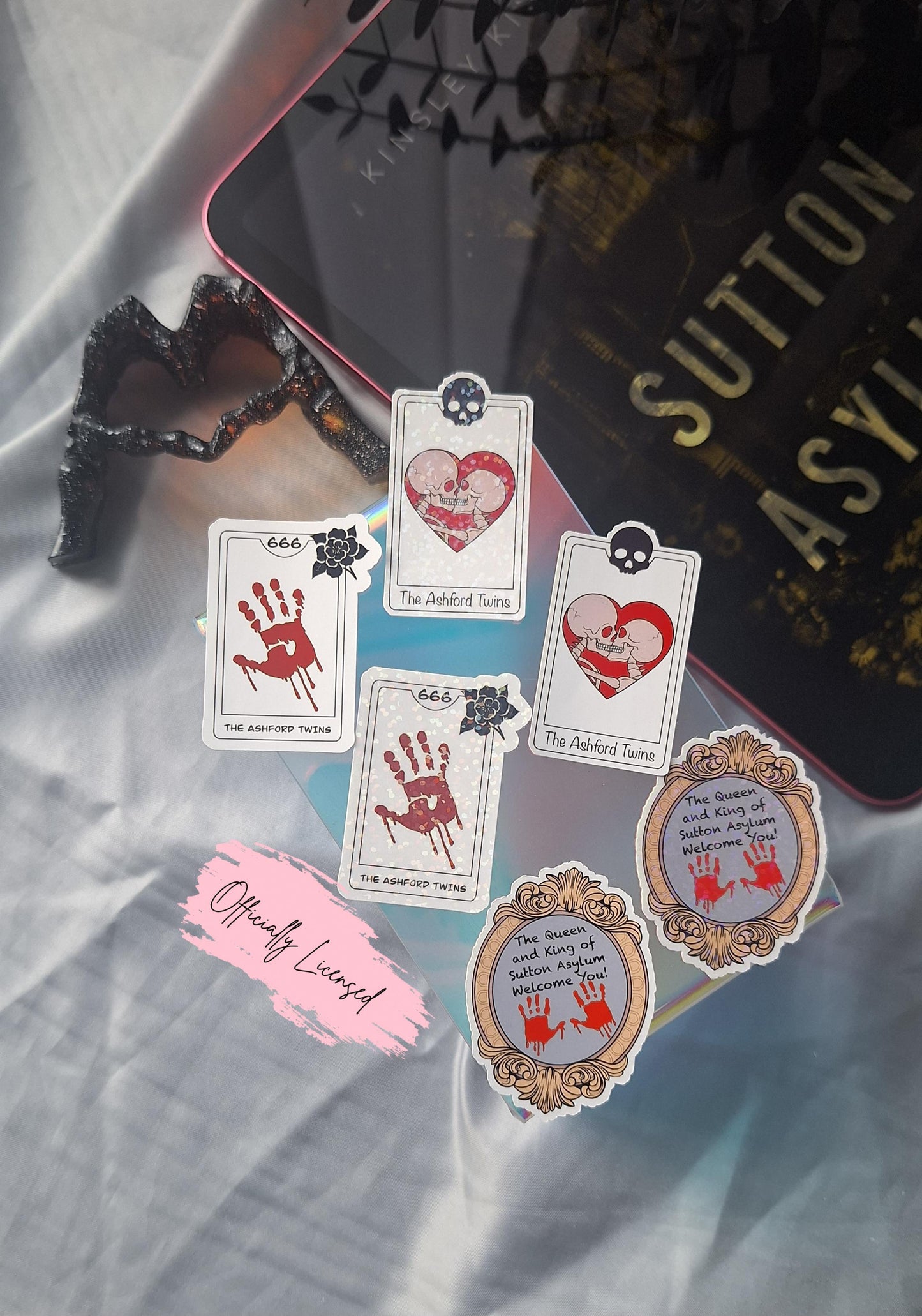 Sutton Asylum Stickers