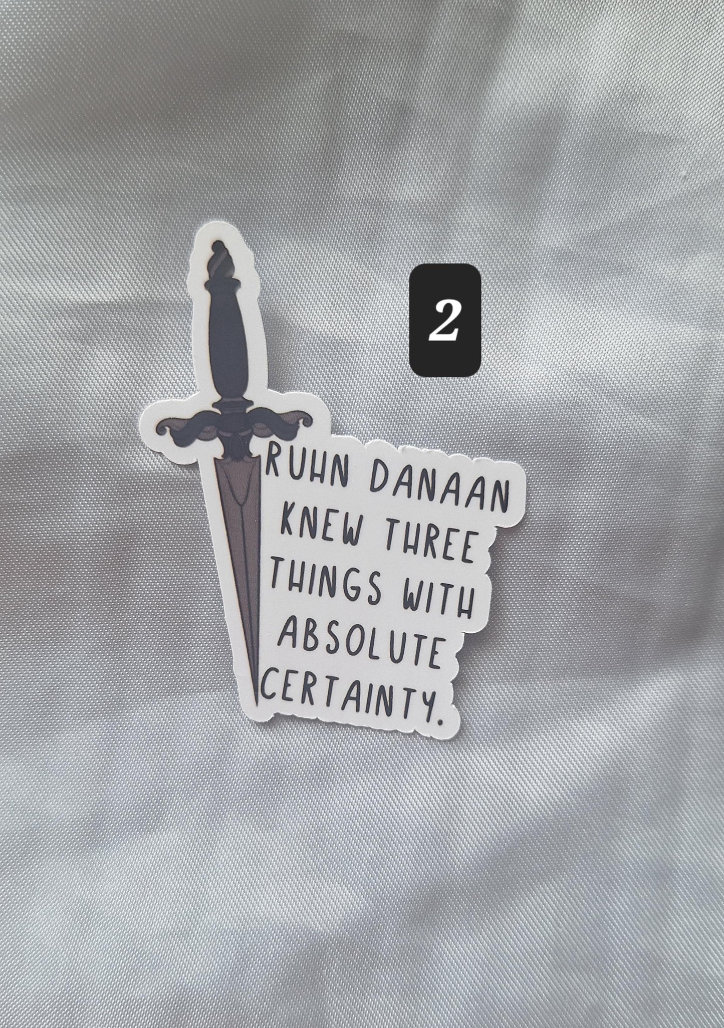 Ruhn Stickers