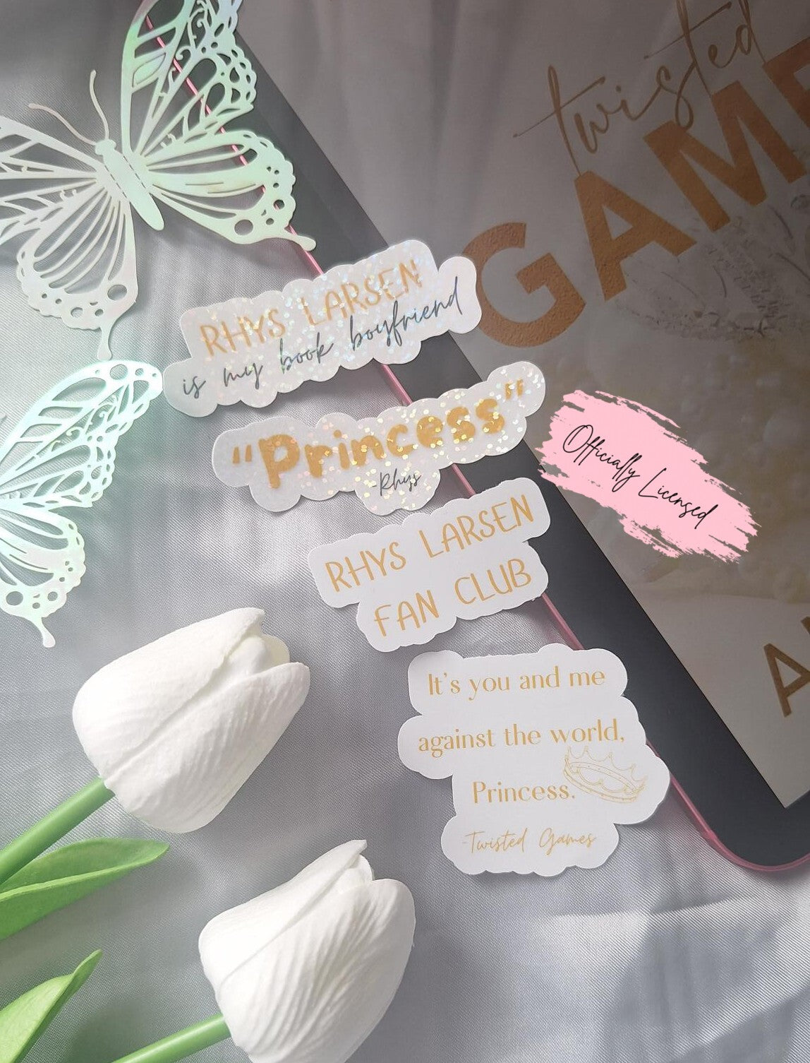ANA HUANG™ Officially Licensed Merch/ Twisted Games Stickers