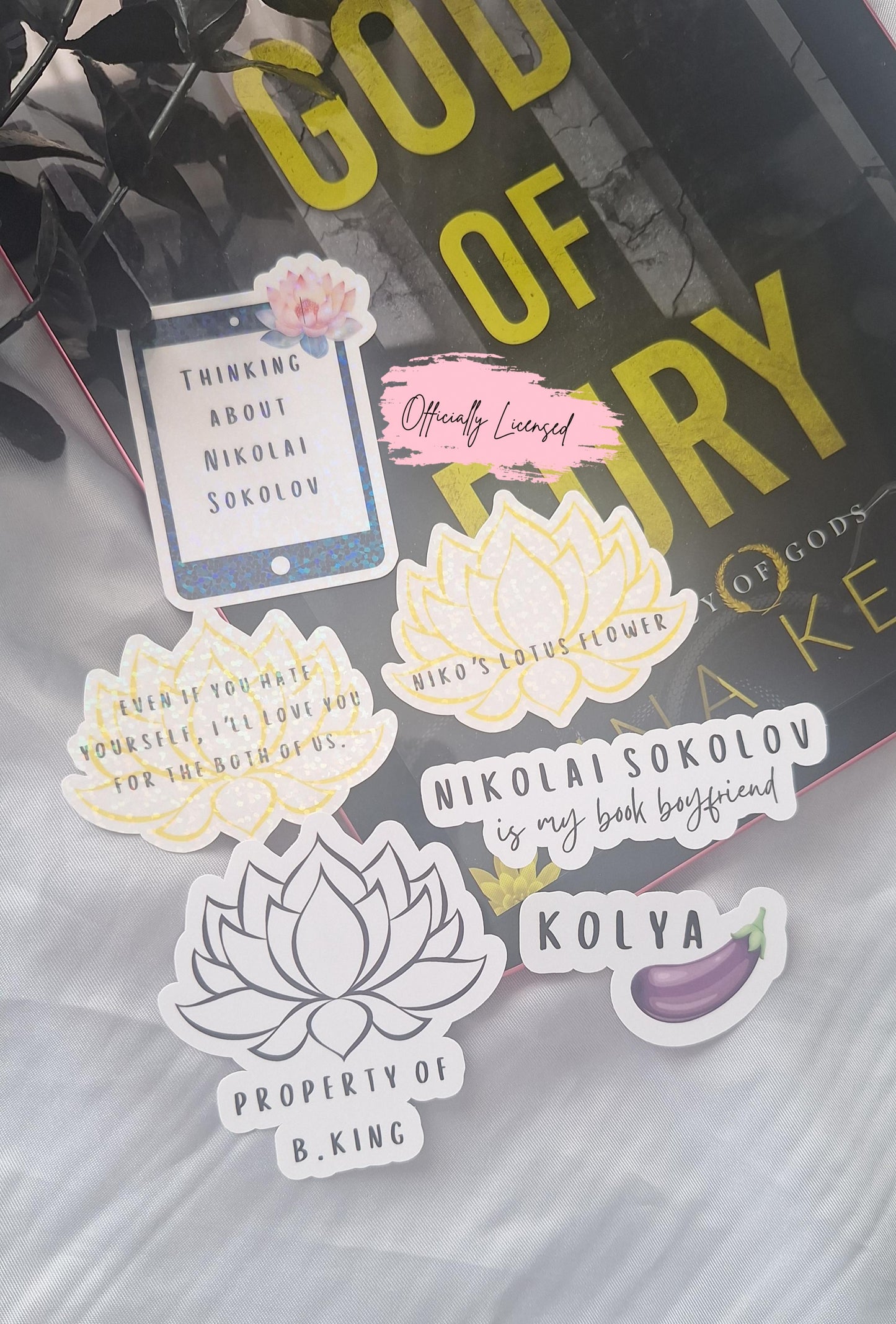 God Of Fury Stickers