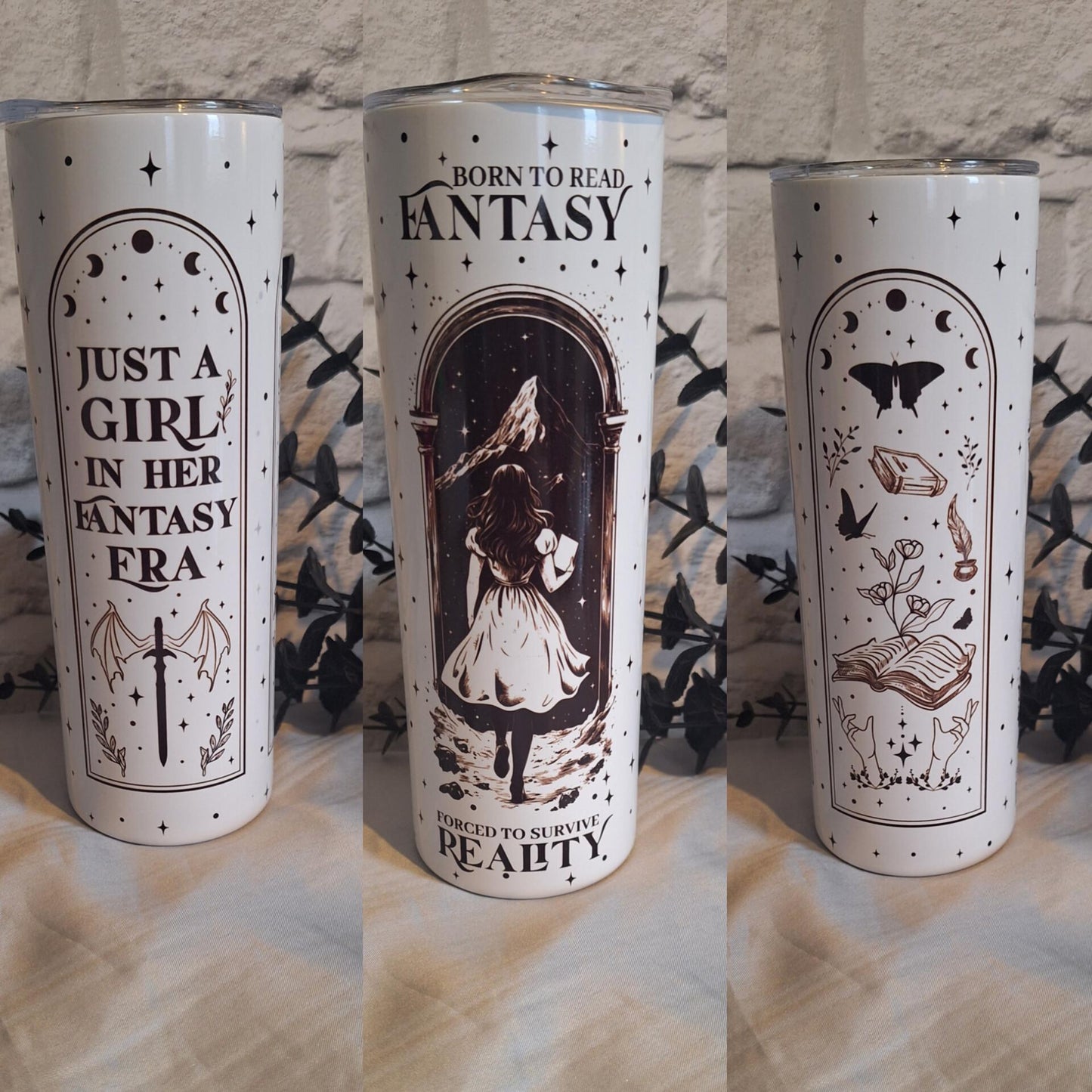 Fantasy Reader Tumbler