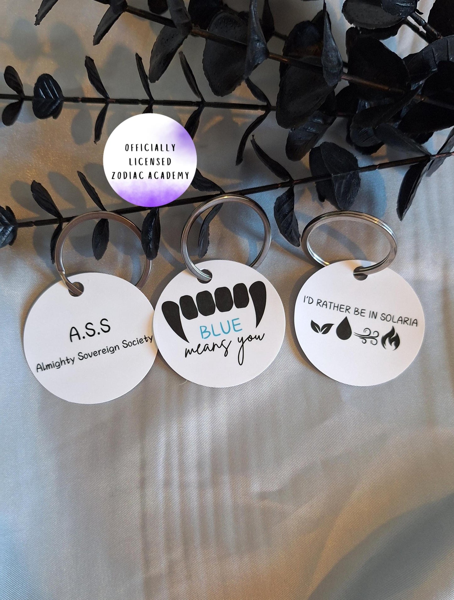 Zodiac Academy Keyrings - Clearance