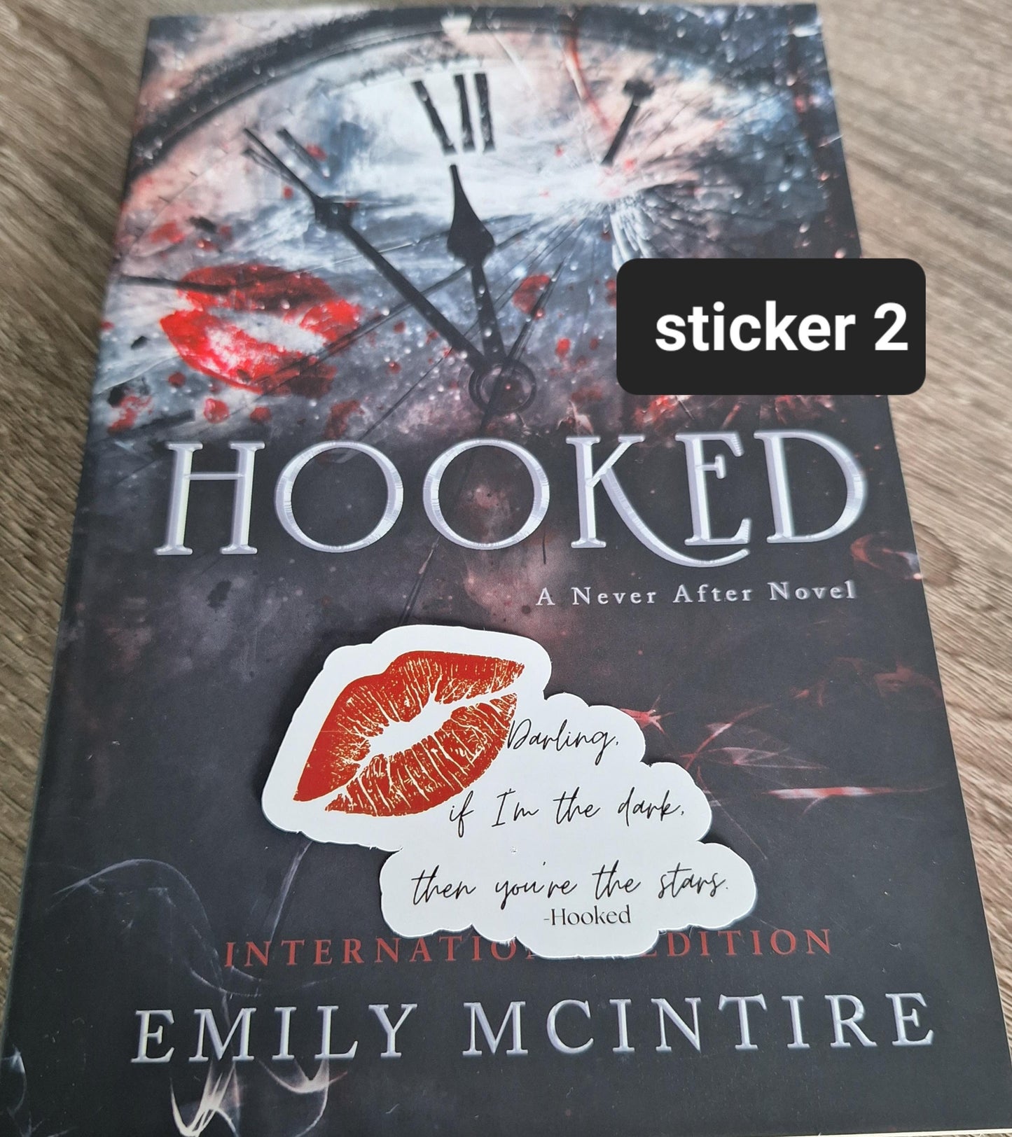 Never After Series - Hooked Stickers