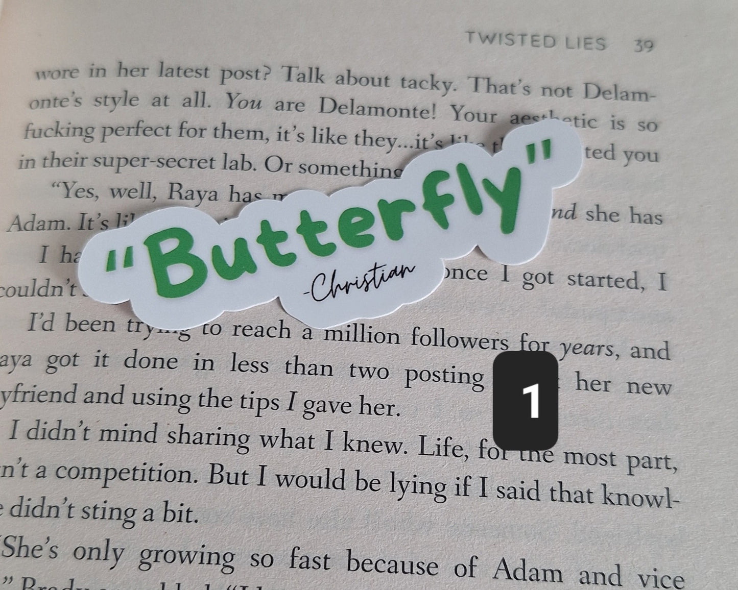 ANA HUANG™ Officially Licensed Merch/ Twisted Lies Stickers