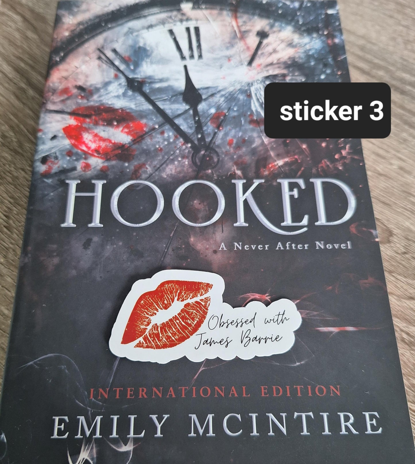 Never After Series - Hooked Stickers