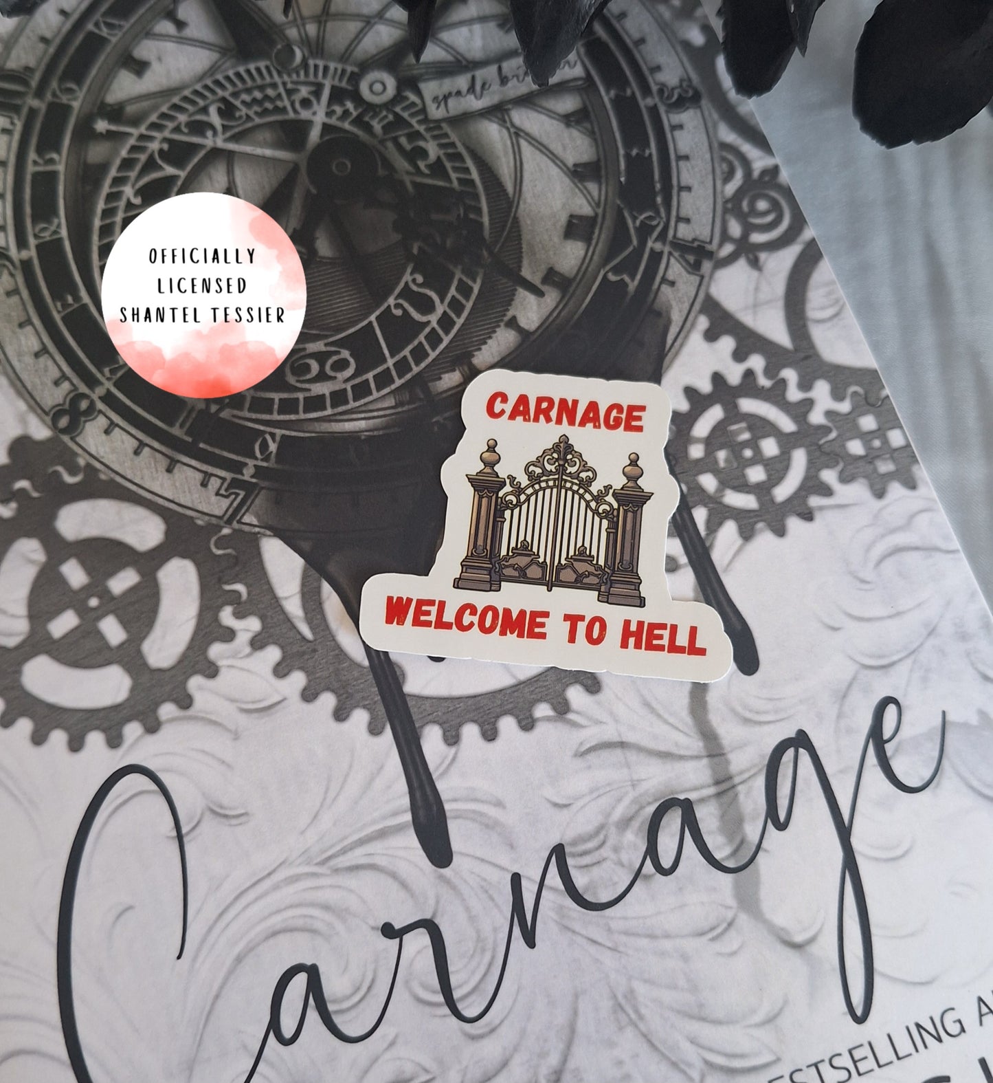 Carnage Welcome To Hell Sticker