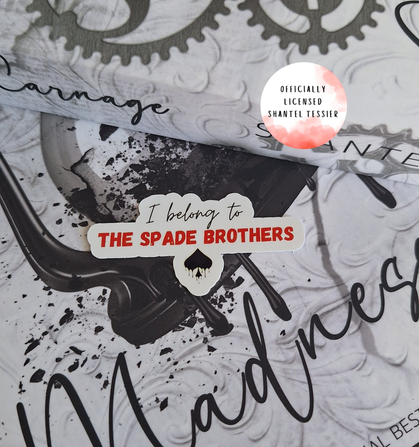 I Belong To The Spade Brothers Sticker