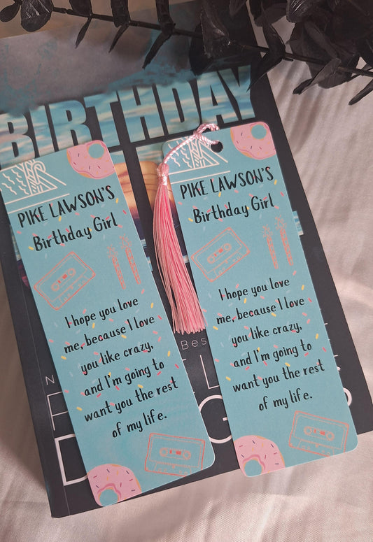 Birthday Girl Bookmark