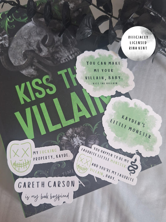 Kiss The Villain Stickers