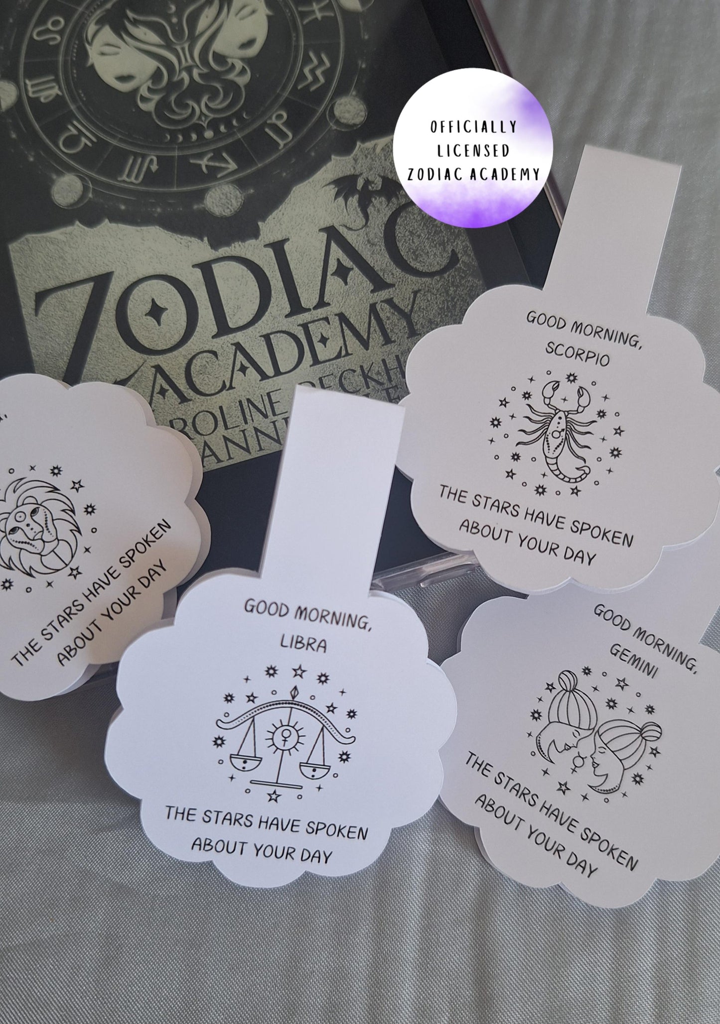 Zodiac Academy Magnetic Bookmarks