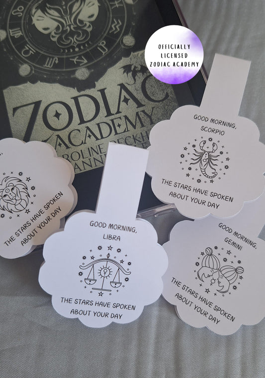Zodiac Academy Magnetic Bookmarks
