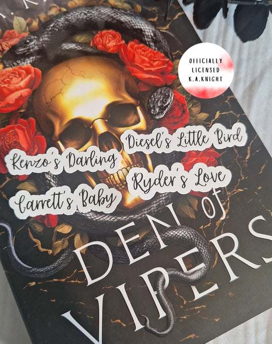 Den Of Vipers Stickers
