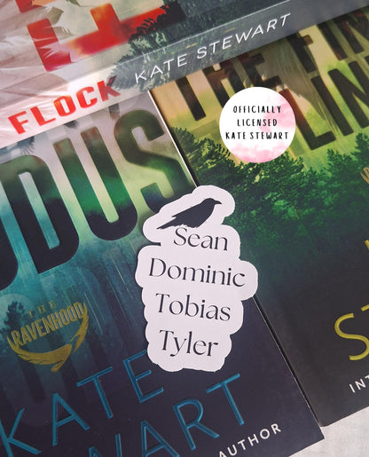Sean Dominic Tobias Tyler Sticker
