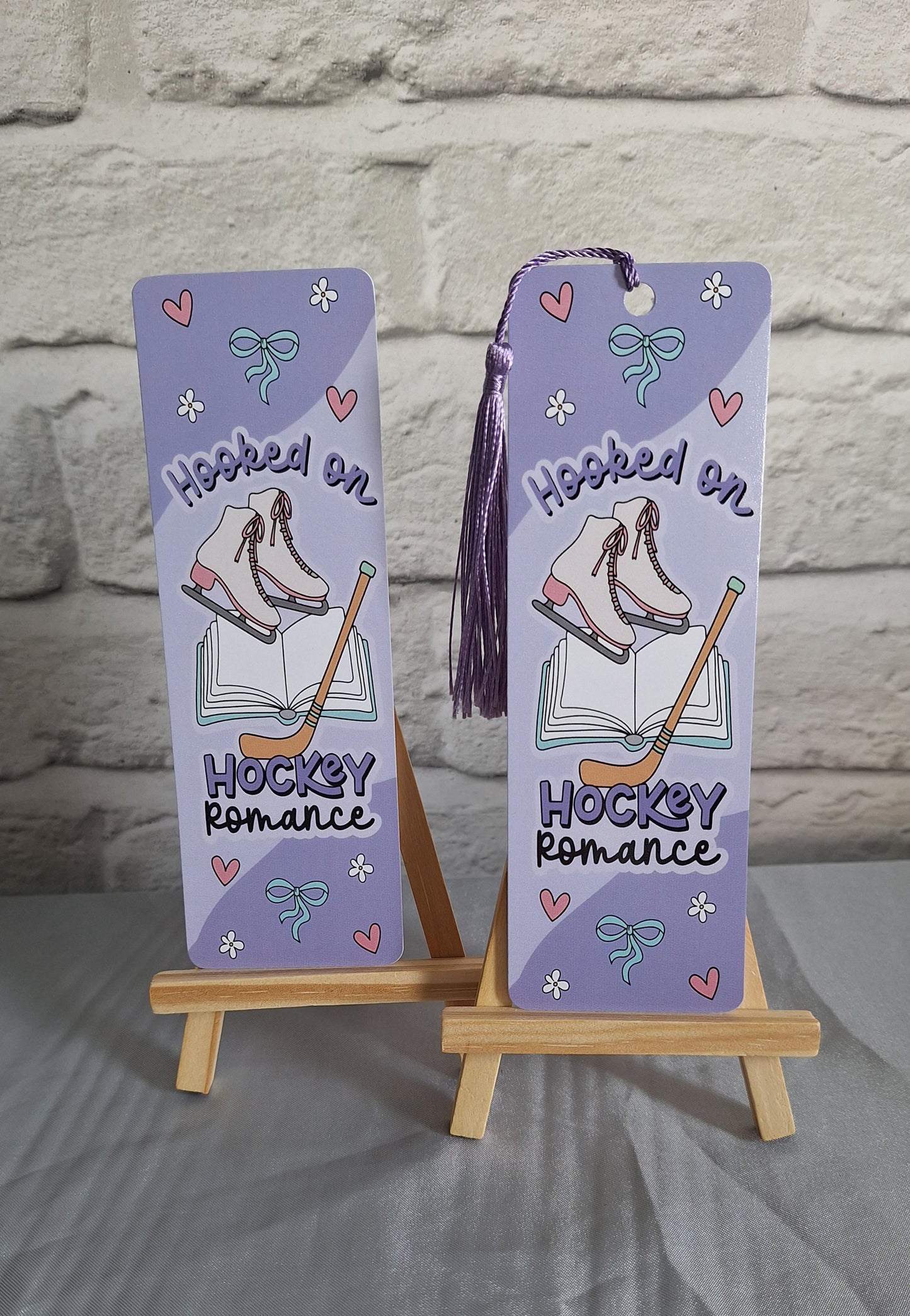 Hooked On Hockey Romance Bookmark
