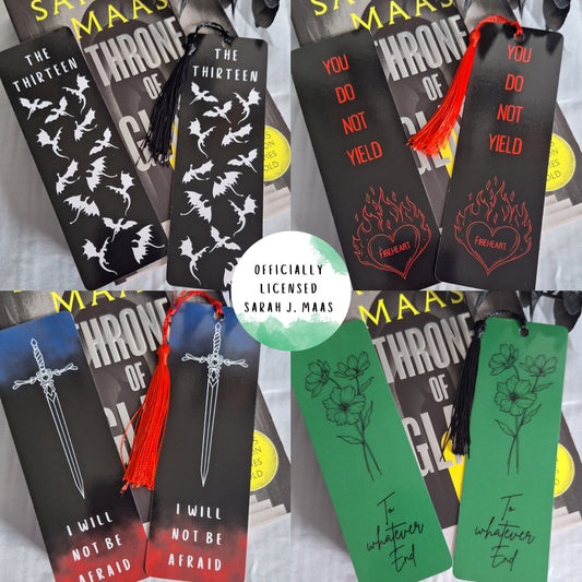 Throne Of Glass Bookmarks