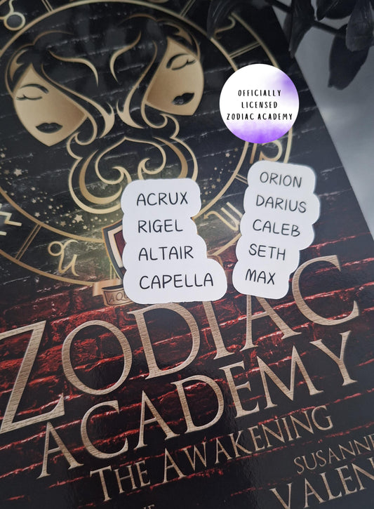 Zodiac Academy Stickers