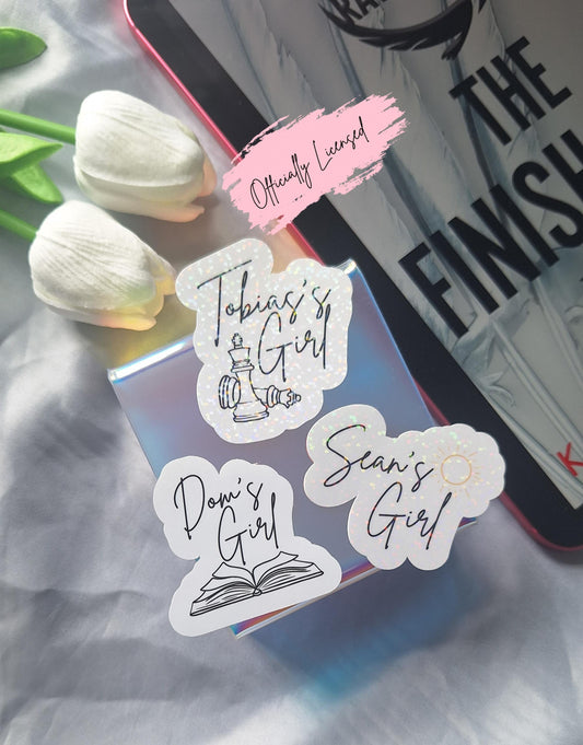 Sean's Girl, Dom's Girl, Tobias's Girl Sticker