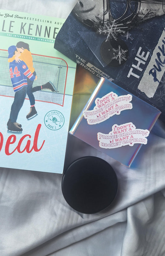 I Want a Hockey Captain Sticker