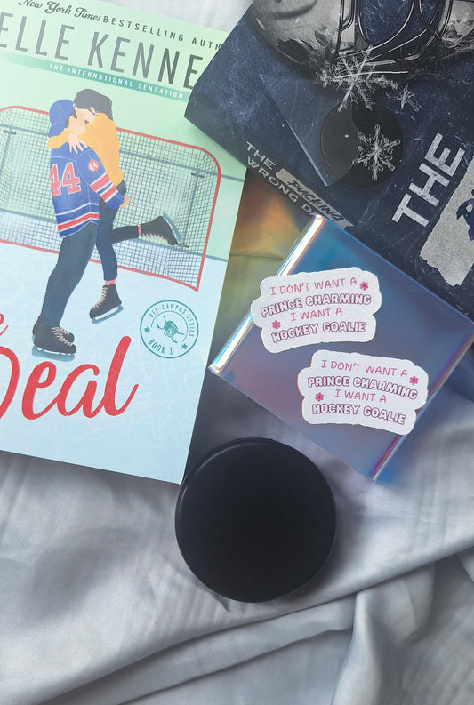 I Want a Hockey Goalie Sticker