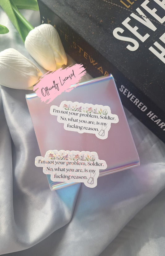 Severed Heart Quote Sticker