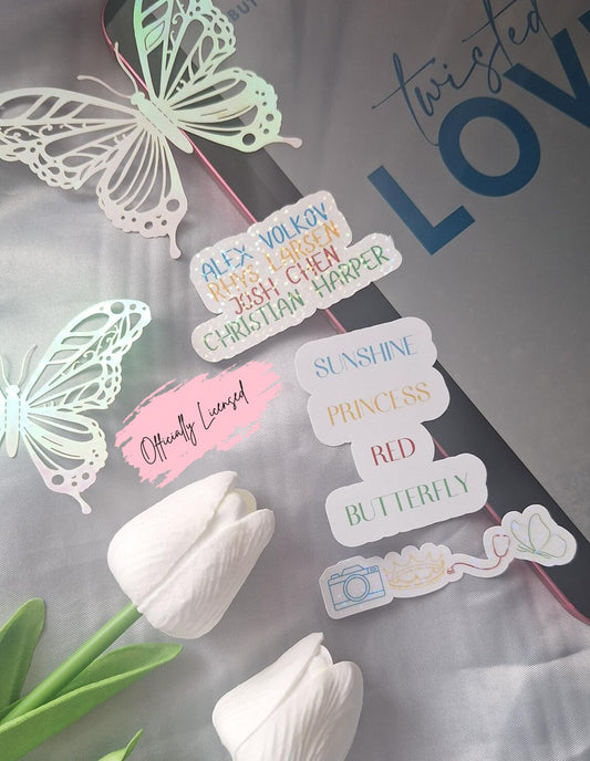 ANA HUANG™ Officially Licensed Merch/ Twisted Series Stickers