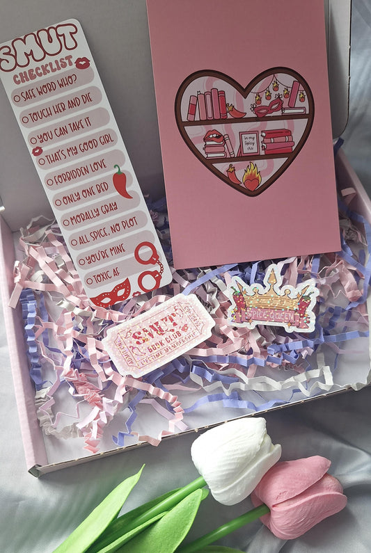 Monthly Bookish Club - August Box - Smut Theme