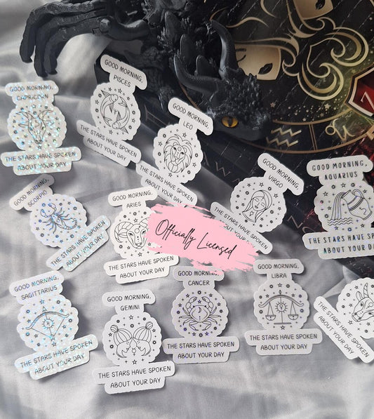 Zodiac Academy Stickers - Star Signs