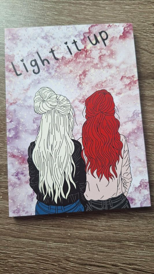 Light It Up Art Print - Imperfect