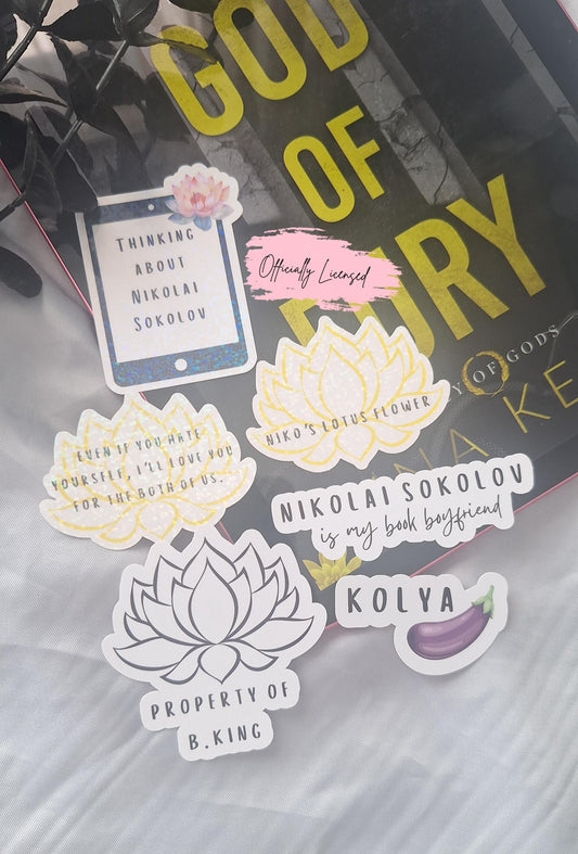 God Of Fury Stickers