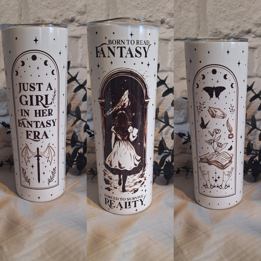 Fantasy Reader Tumbler