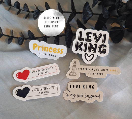 Levi King Stickers