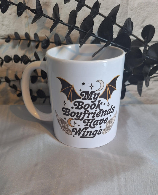 My Book Boyfriends Have Wings Mug