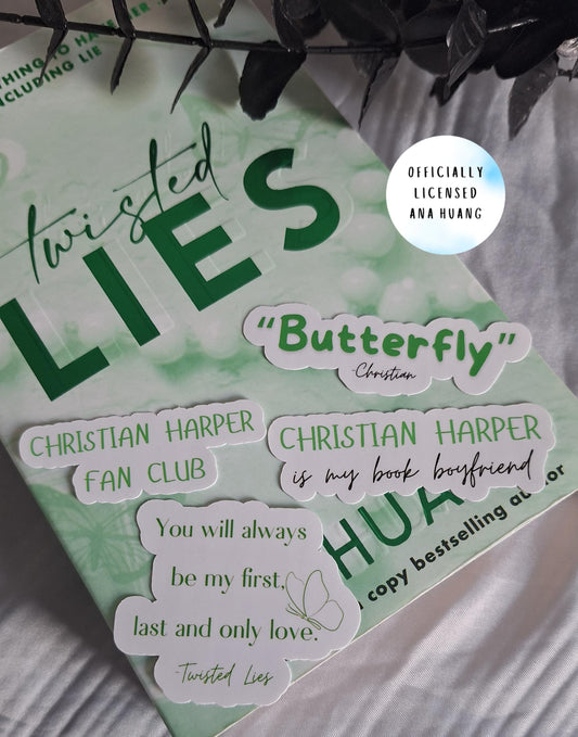 ANA HUANG™ Officially Licensed Merch/ Twisted Lies Stickers