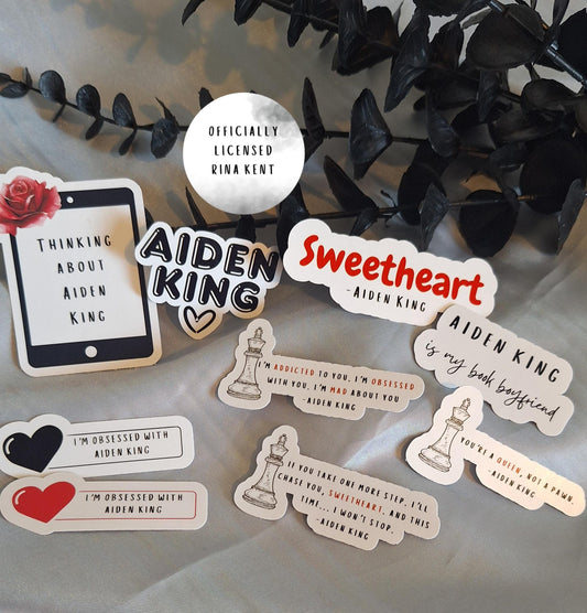 Aiden King Stickers